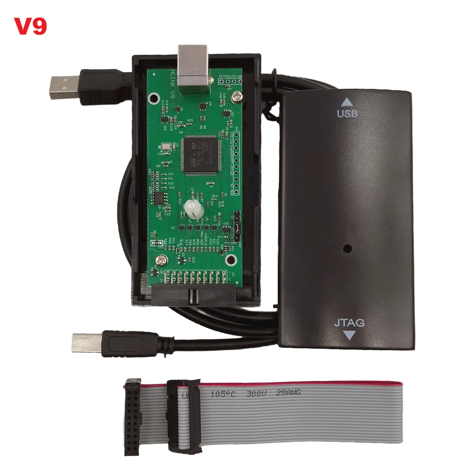 Wysoka prędkość dla J-Link JLink V9 USB JTAG ARM Emulator Debugger dla J-Link V11 Jlink V11 Emulator STM32F103C8T6 STM MCU