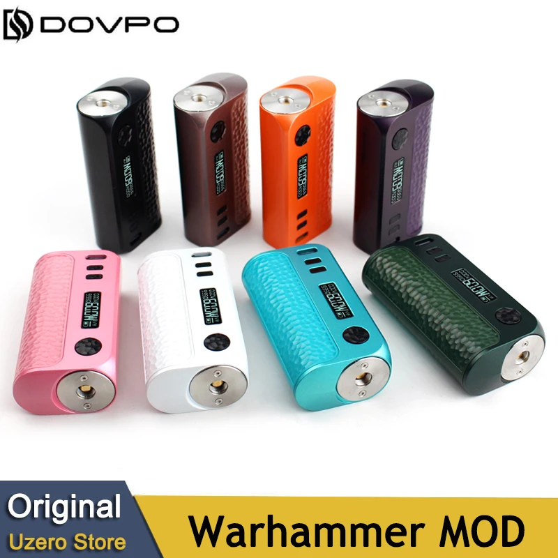 Original BP Mods Warhammer MOD 60W TC Vape E Cigarette Single 18650 Box Mod Vaporizer