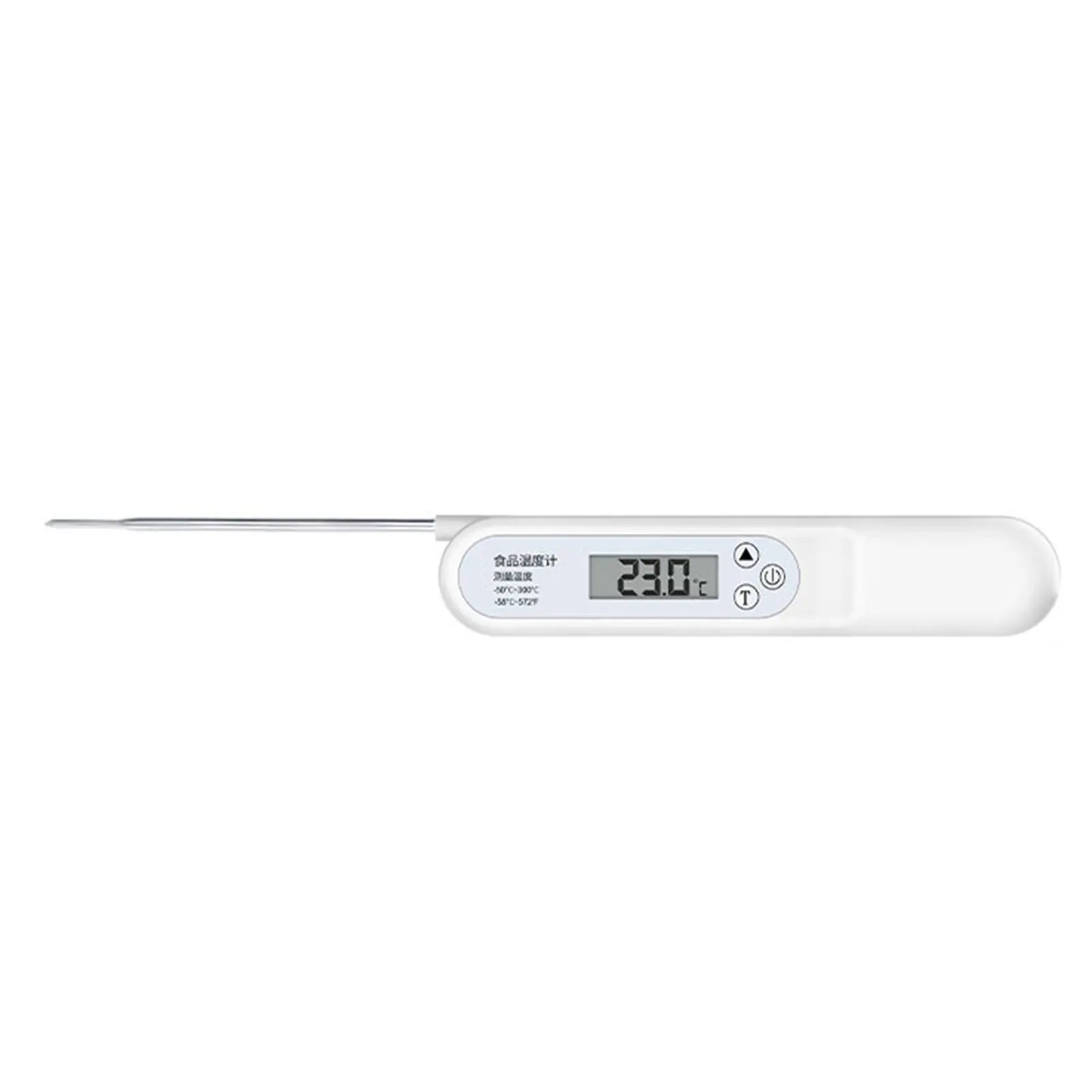 Termómetro Digital de alta precisión para cocina, pantalla LED de lectura instantánea para agua, aceite, leche y carne, con sonda para Chef