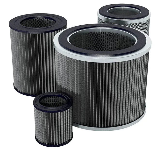 AA238 Chemical Vapor Adsorption Filters with 10 micron 99% efficiency Activated Carbon Elements