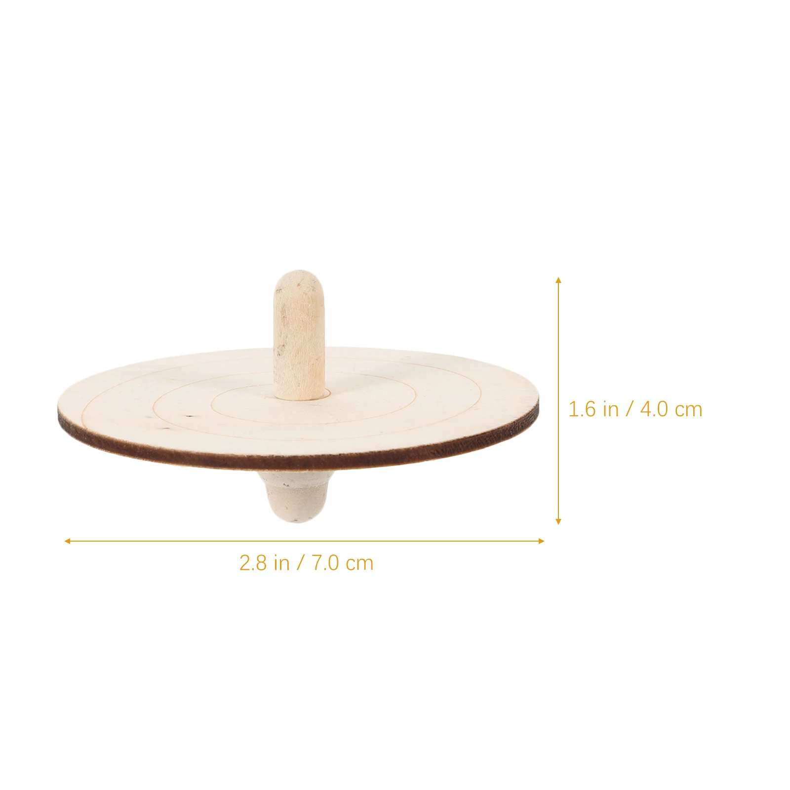 

10 Pcs Drawing Gyro Set DIY Wood Unfinished Children Wooden Blank Toddler for Toddlers