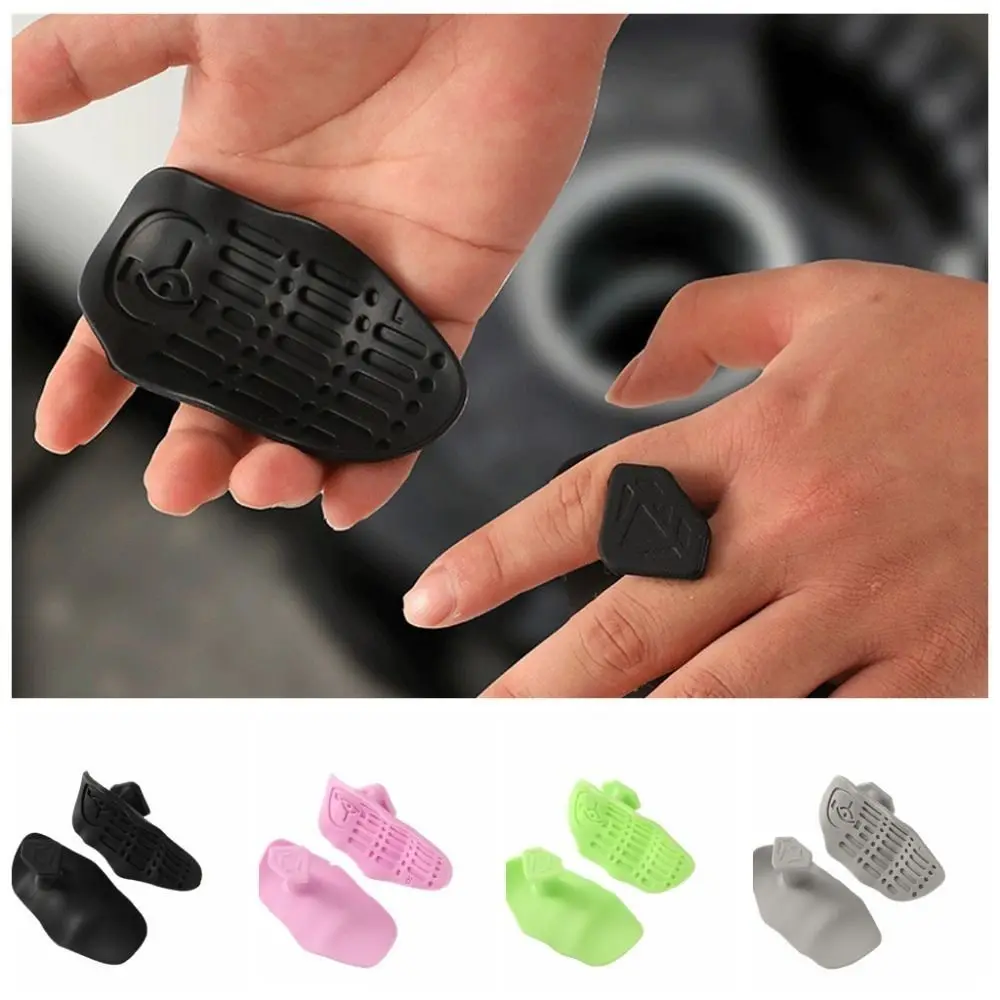

1 Pair Anti-Slip Grip Strengthener Breathable No Sweaty Finger Trainer Portable Silicone Finger Expander for Dumbbell Lifting