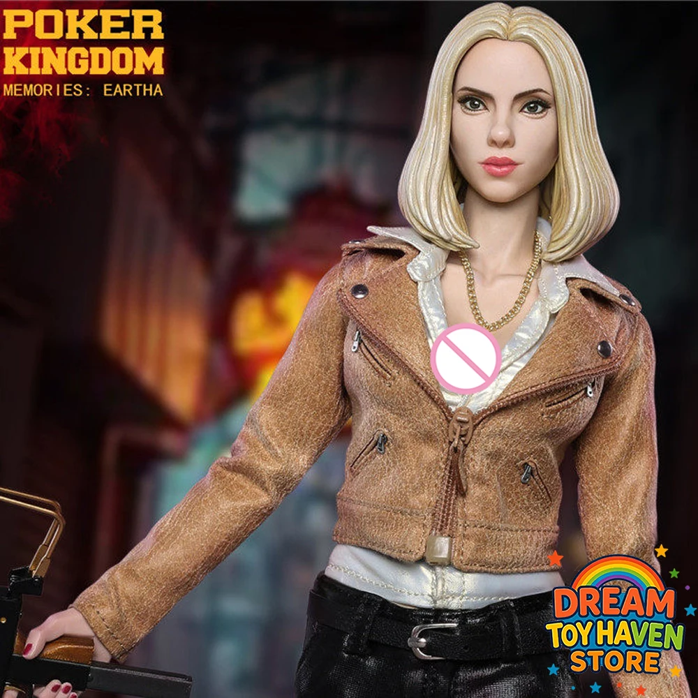 

DAMTOYS GK004MXB 1/6 Scale Female Soldier Poker King Dommemories Eartha Killer Full Set 12Inch Action Figure Model Toys