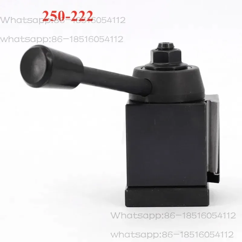 QCTP 250-222 Wedge GIB Type QCT Quick Change Tool Post Turret for Lathe Swing Diameter 10