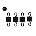 4pcs black