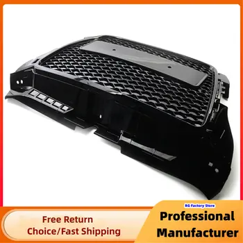 適用於奧迪A3 S3 8P 2008-2012款的亮黑色賽車風格前保險桿格柵,RS3風格蜂窩狀格柵罩 6 最佳銷售 奧迪A3 8P格柵 - №3