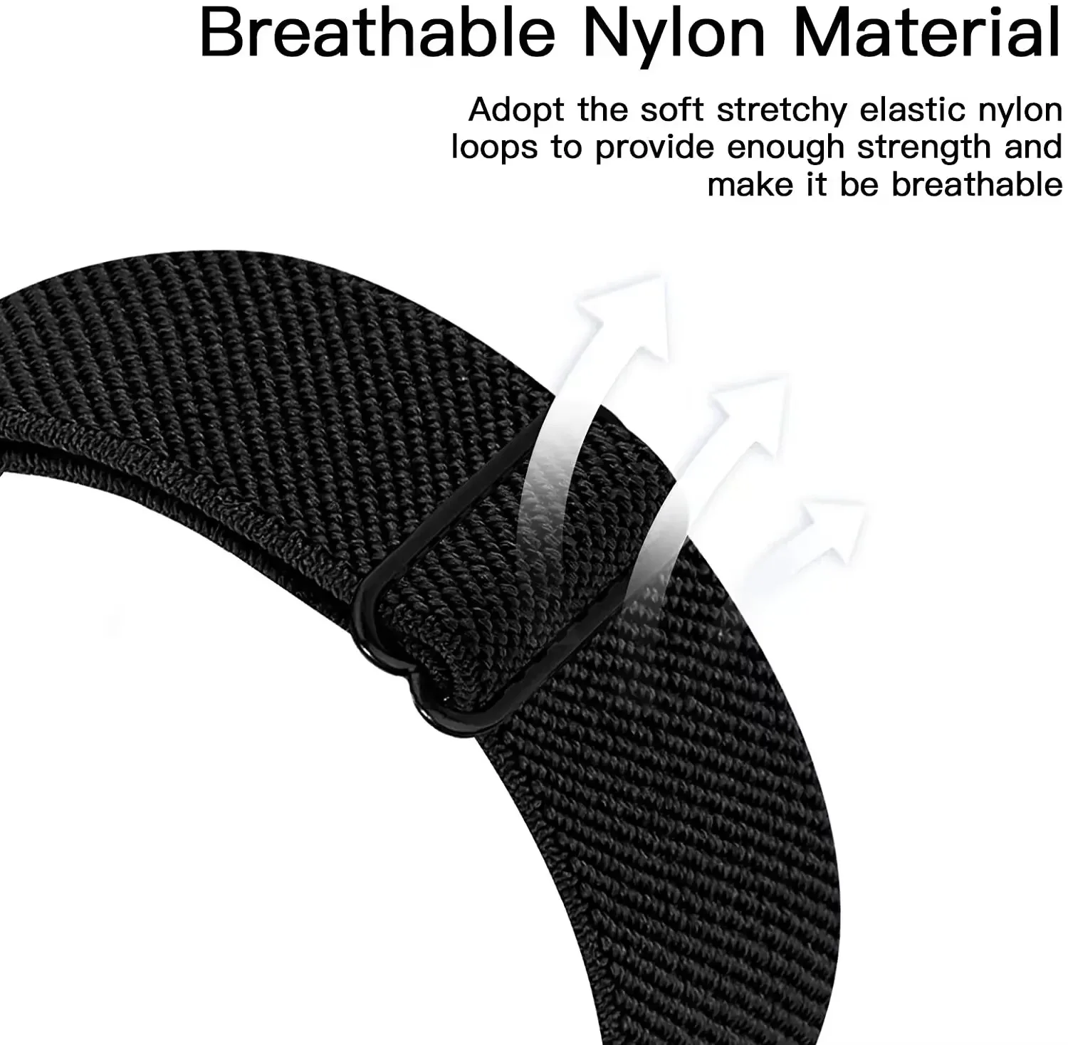 2026 Nylon Sport Straps for Google Fitbit Air Smart Watch Adjustable Elastic Belt Bracelet Correa for Fitbit Air Bands