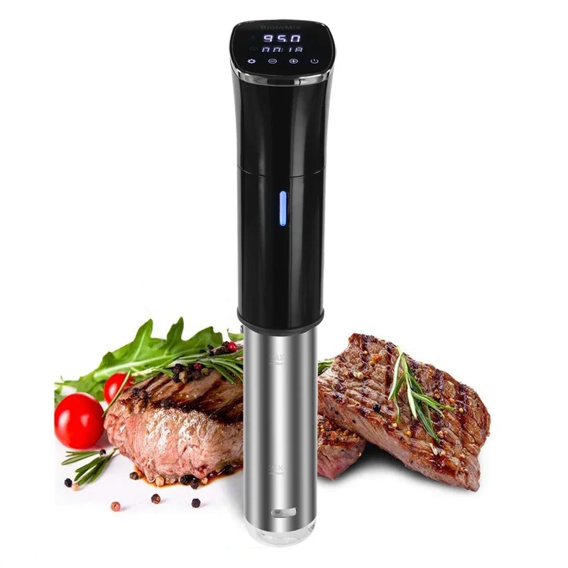 IPX7 Biolomix 2nd Generation  Waterproof Sous Vide Immersion Circulator Vacuum Slow Cooker with LCD Digital Accurate Control