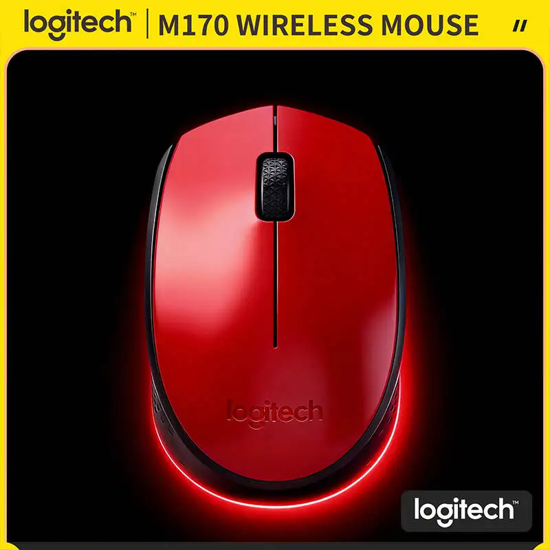 

Logitech M170 Wireless Mouse 10m Wireless Range 1000DPI Sensor Long Battery Life for Windows Mac Office Home
