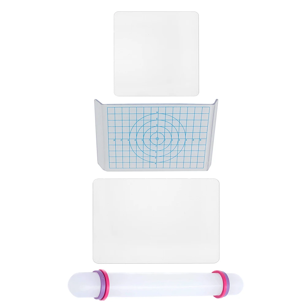 

1 Set Clay Sculpting Tools U Shape Backing Board Rectangle Square Acrylic Rolling Stick For Diy Pottery Modeling Craft Supplies