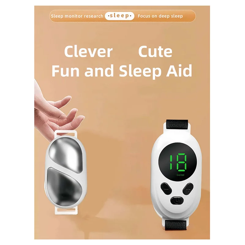 ABLE-릴렉스 트리트먼트 수면 보조 시계 저주파 펄스 미세전류 불면증 완화 최면 스마트 펄스 자극기