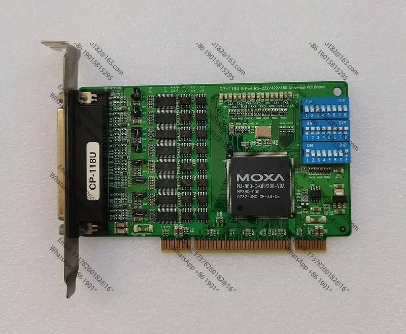 

MOXA CP 118U 8port RS232/422/485 PCI industrial grade multi serial port card