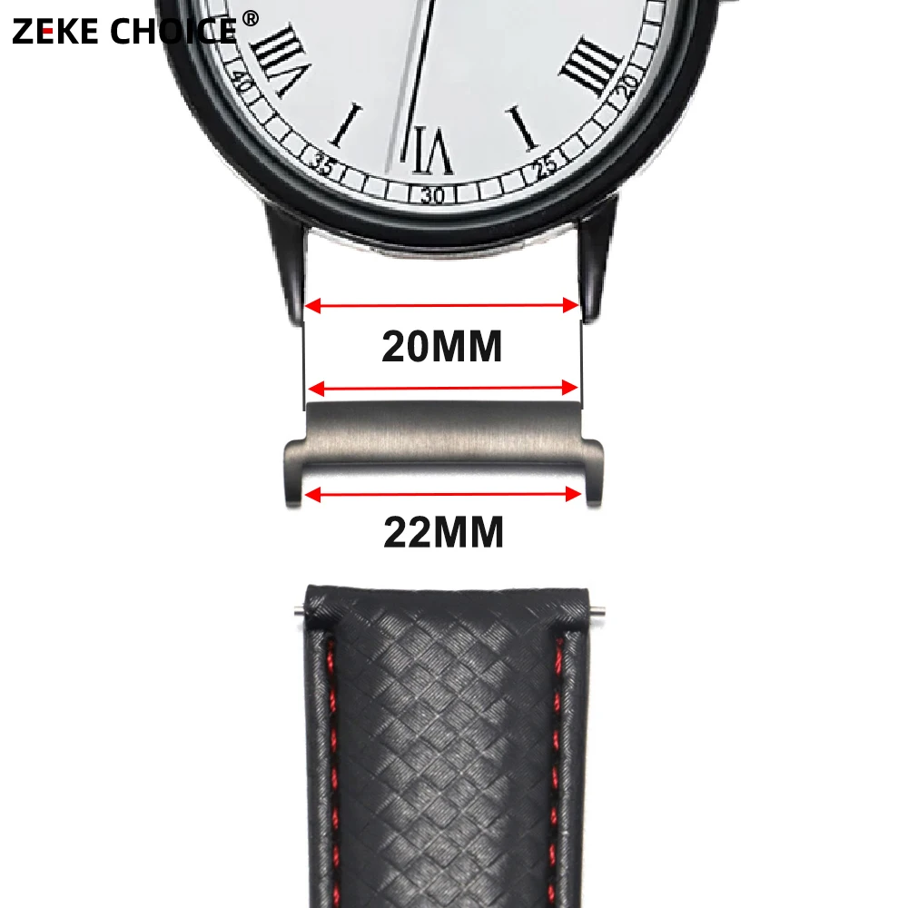 1 Pair Watch Strap Adapter 22mm To 22mm,20mm To 18/20/22mm,18mm To 20mm 22mm Quick Release Pins Connectors Watchband Accessories