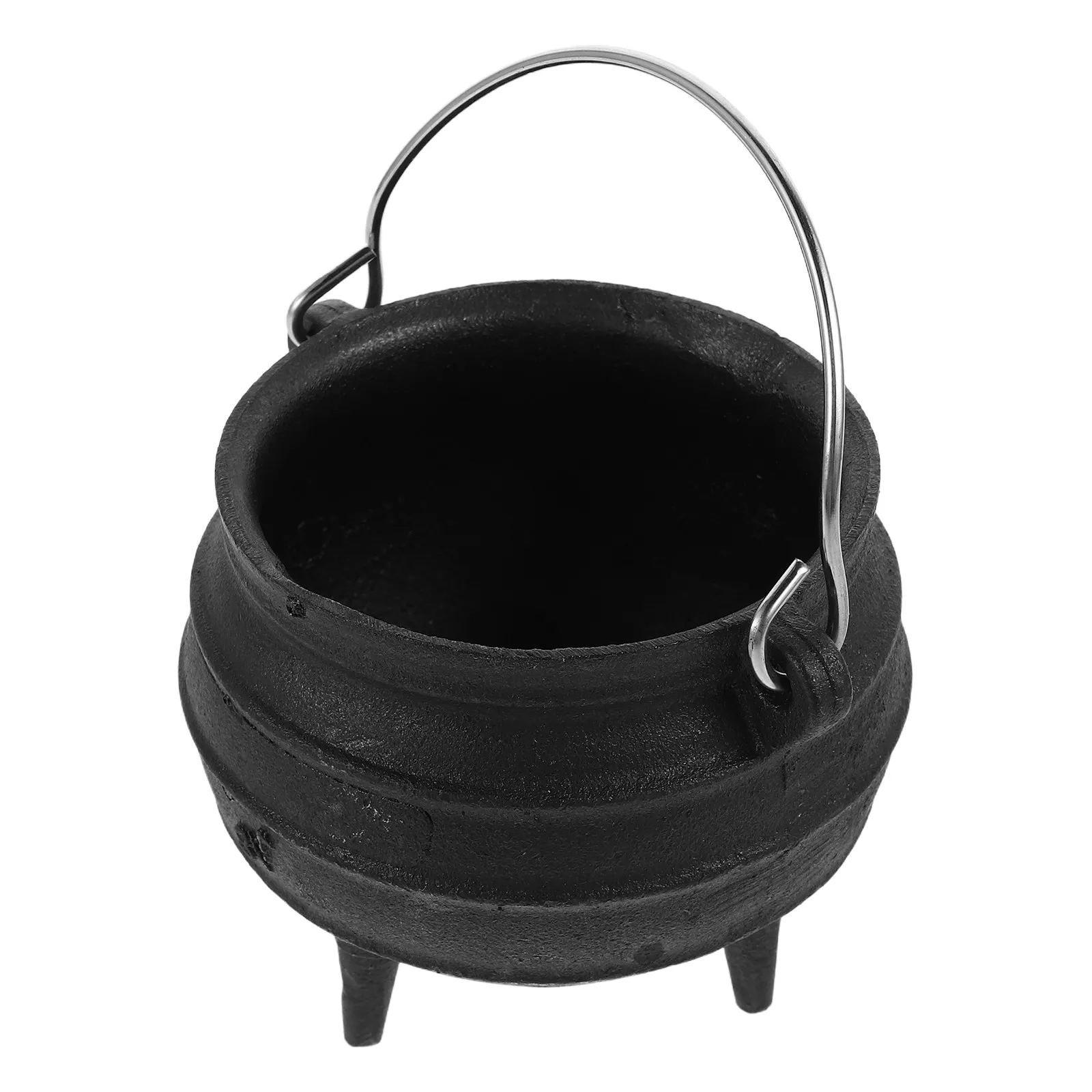 Cast Aromatherapy Burner 3-Legged Iron Decor Pot For Incense Wax Melts Smudging Mini Tripod Cauldron For Rituals Fragrance
