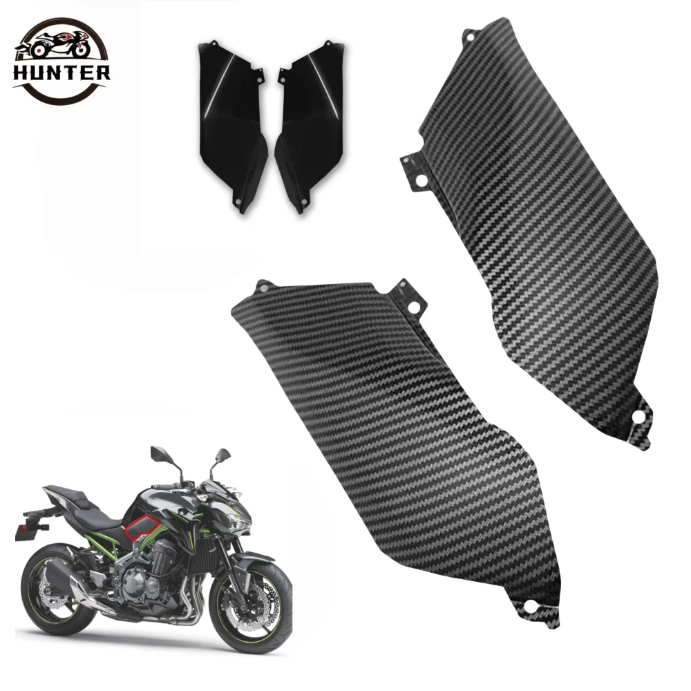 

Z900 Боковая накладка бензобака, панель обтекателя, защитные аксессуары, подходят для Kawasaki Z-900 2017-2022 2023 Z 900, обтекатель двигателя