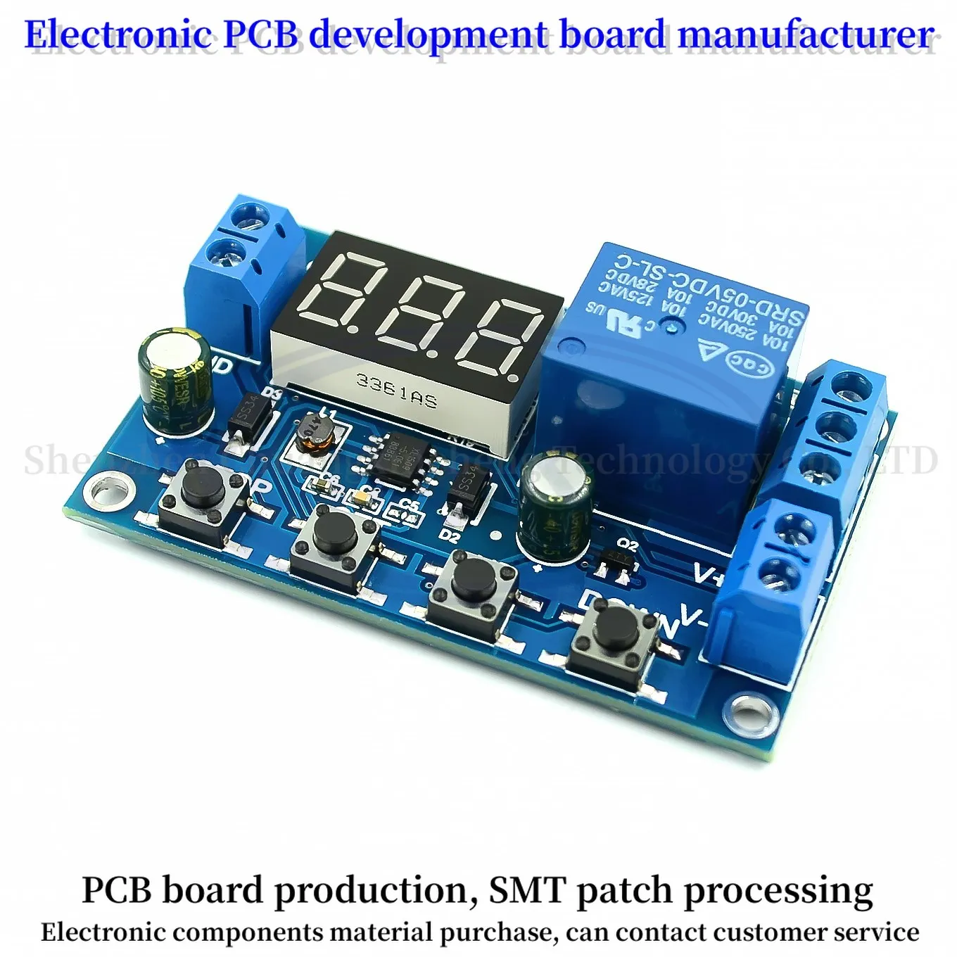 Battery Charge/Discharge Module Integrated Voltmeter Undervoltage/Overvoltage Protection Timing Charge/Discharge Communication