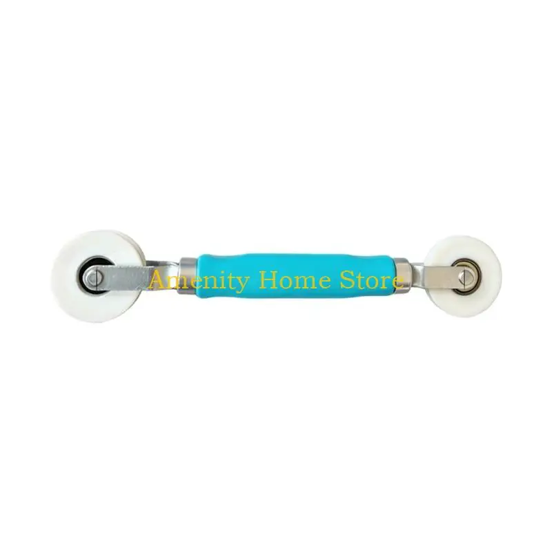 F26C Cabinet Housing Mounting Roller Cabinet Light Fitting Roller Tool for LED Strips Placement, Twin Head Hand Press Form