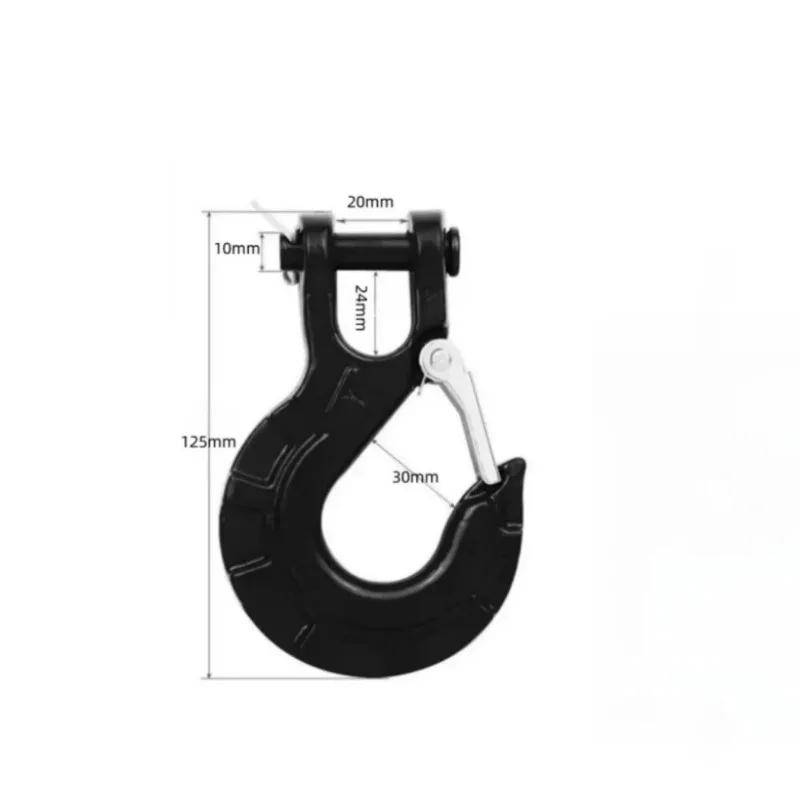 11Ton Die Forged Hook for 4500lbs-8000lbs Winch Towing Rope ATV UTV Tow Trailer Boat Part Marine Trailer Hitch Hitch Accessories