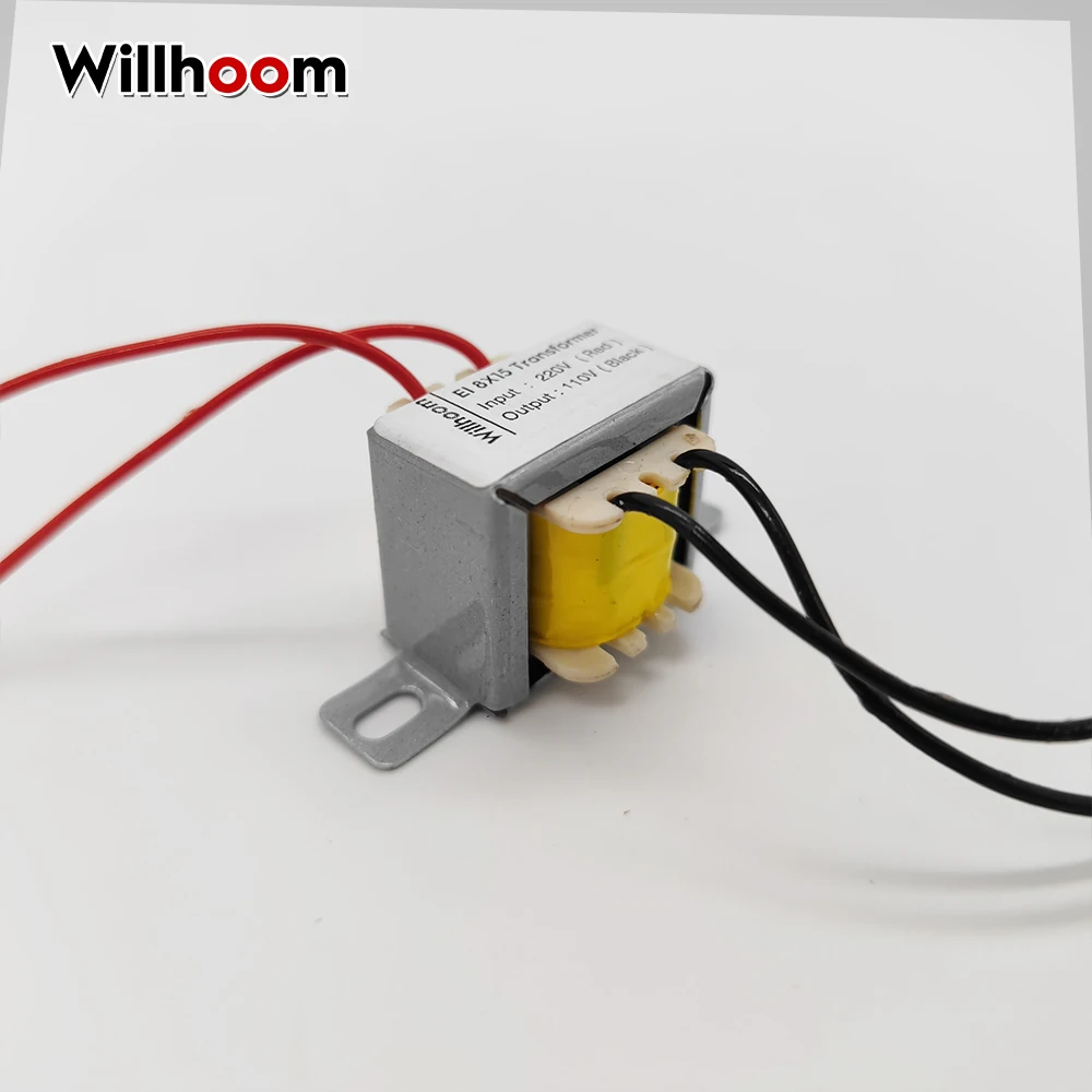 1W EI Power transformer 8X15 Single Output 9V 12V 15V 18V 24V 110VPure Copper Wire Audio Amplifier Transformer Input 220V 110V