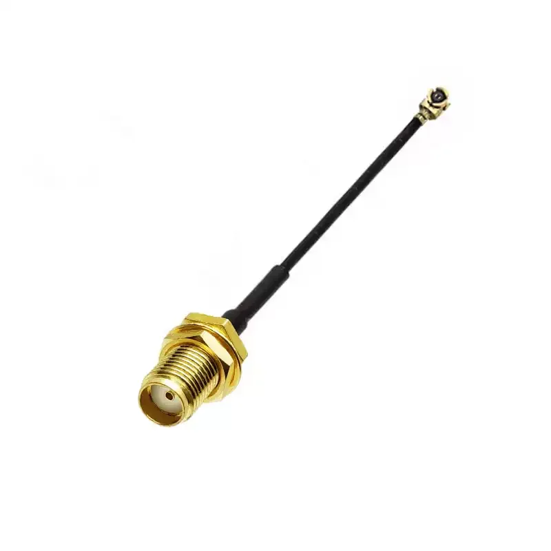 2pcs SMA Connector Cable Female to UFL/U.FL RF Coax Adapter Assembly RG178 Wifi Pigtail Cable 1.13mm