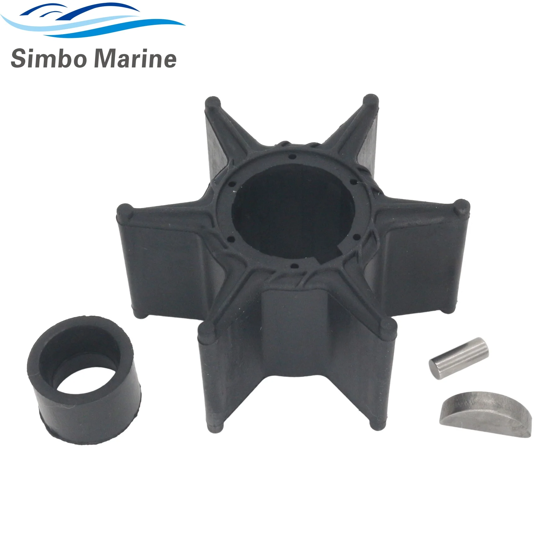 Compatible with Yamaha 2 Stroke 75HP 80HP 85HP 90HP Outboard Engines Water Pump Impeller Kit Replaces 692-W0078 -00 -01 18-3370