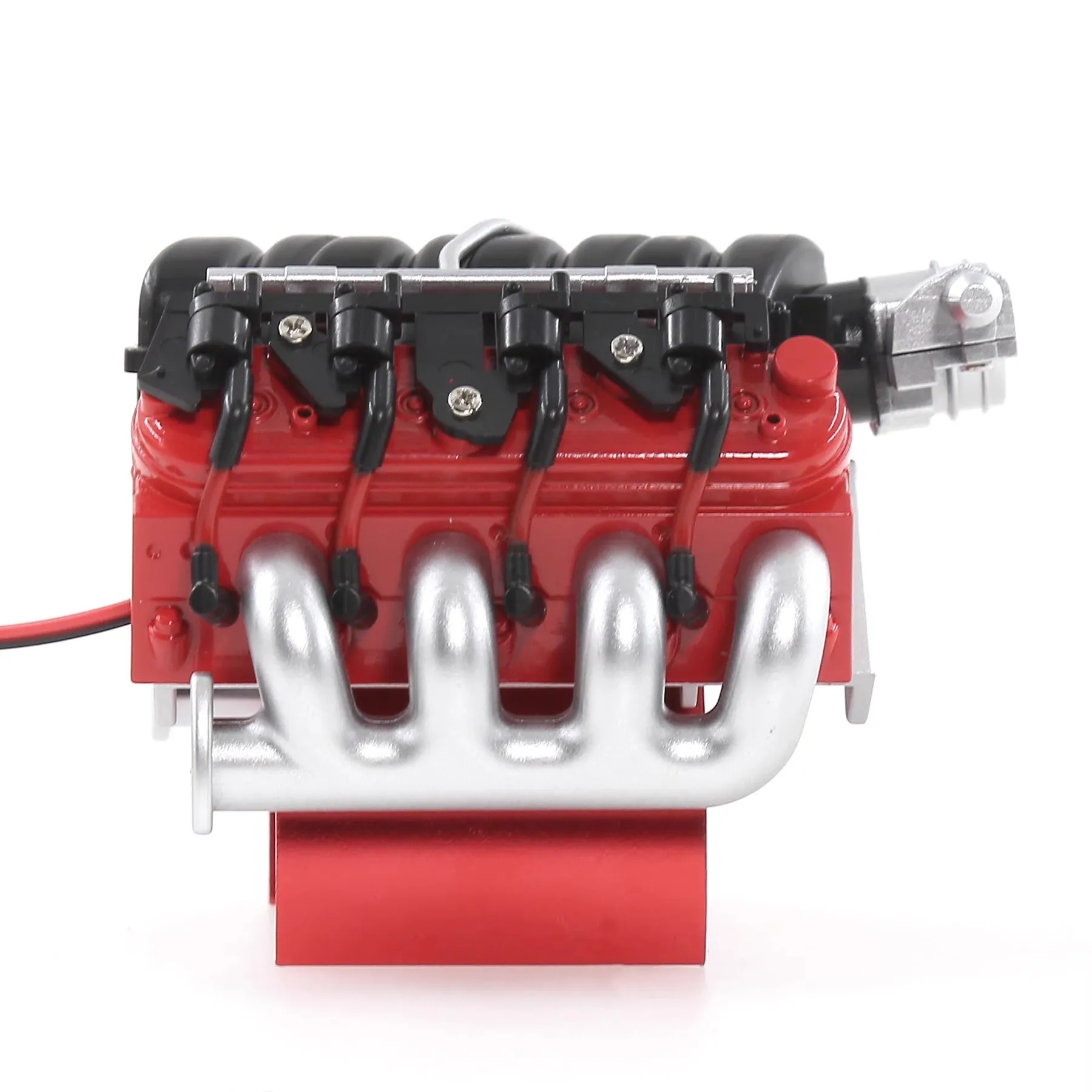 

Радиоуправляемая модель автомобиля, имитация мини-двигателя V8, радиатор капота двигателя, подходит для Trx4 Corvette Ls3, радиатор двигателя гусеничного автомобиля