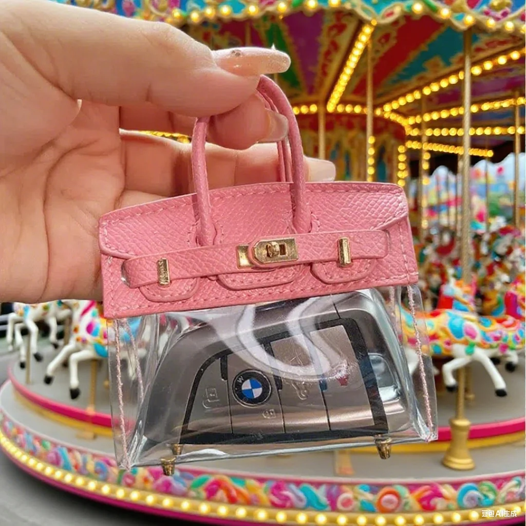 

Wedding Favors Influencer Favored Ladies Car Key Bag Set - Exquisite Handheld Design for Mercedes, BMW, Volkswagen, Audi, MINI