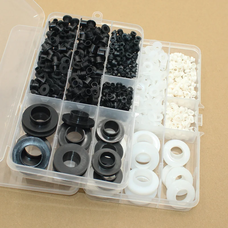 Schraube Nylon Transistor Dichtung der Schritt T-Typ Kunststoffs cheibe m3 m4 m5 M6-M16 Isolation Unter leg scheibe Schritt Abstand halter Silikon Pads Triode – Detail 4