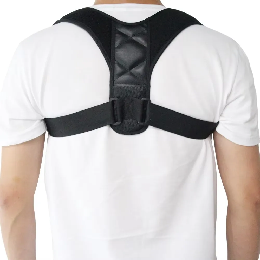 1Pcs Shoulder Straightener Adjustable Back Posture Corrector Portable Shoulder Support Belt Spine Alignment Brace for Men Women