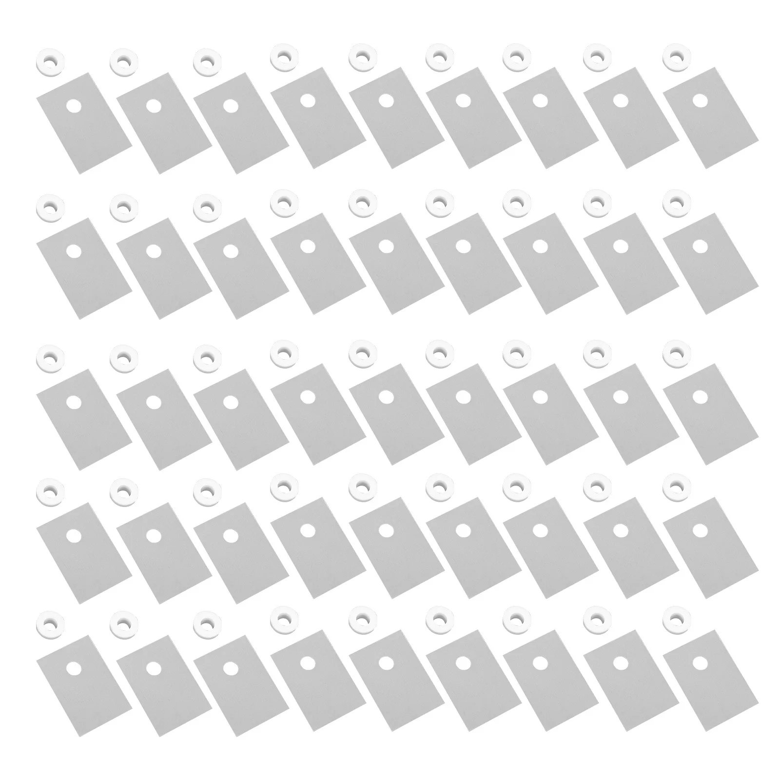 

1Set Thermal Pad Bushing Set Silicone Insulator Sheet for Heatsink High Power Amplifier Module Heat Conduction