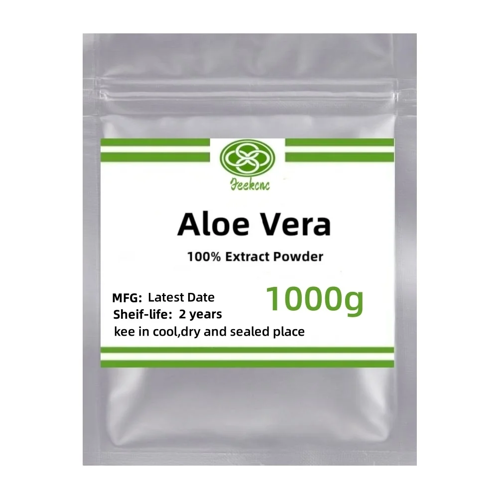 Free Shipping 50-1000g Aloe Vera Extract, Whitening Moisturizing Ski