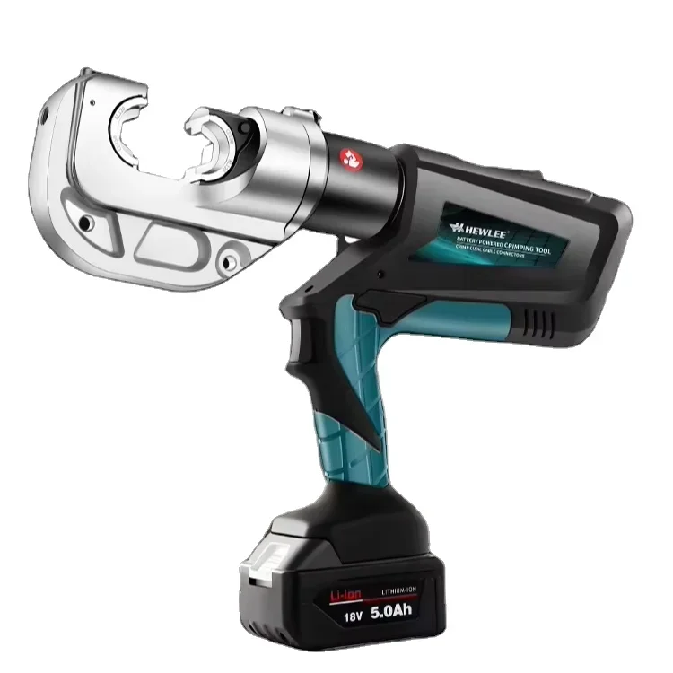 HEWLEE HL-400Pro Portable Hydraulic Crimper Tool Crimping Pliers Battery Powered Hydraulic Wire Cable Lug Crimping Tool