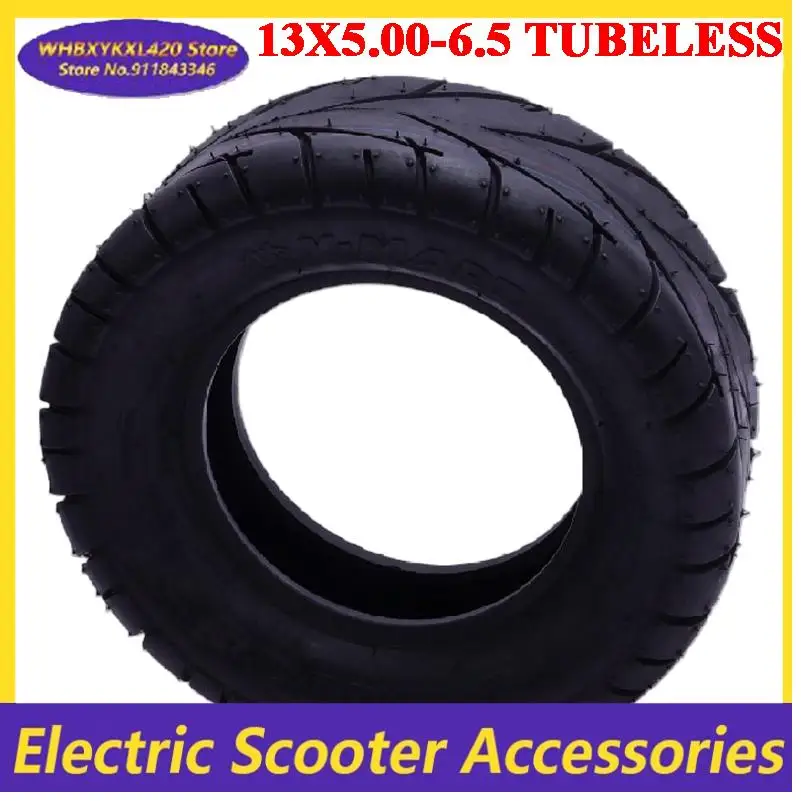 

Universal 13x5.00-6.5 thickened vacuum tires for beach ATVs, designed to resist bulging under heavy loads.