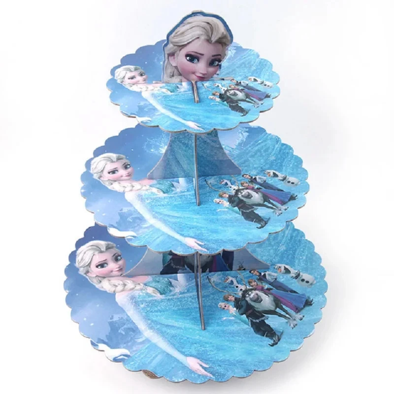 3Tier Cupcake Stand Birthday Party Supplies Hero Baby Shower Cake Table Decoration Party Cupcake Kids Party