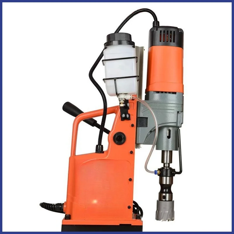 

Seat Drill 220V High Power Forward and Reverse Speed Regulation Tapping Core Drilling Magnetic Drill Industrial