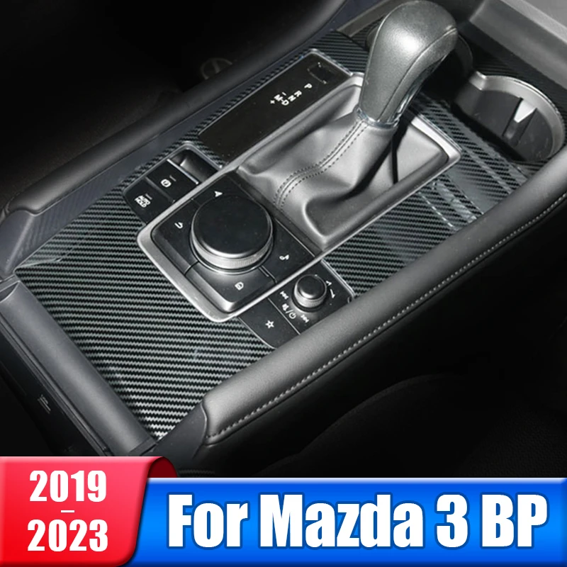 

Stainless Steel Car Gear Shift Panel Protect Cover Water Cup Holder Trim For Mazda 3 BP 2019 2020 2021 2022 2023 Accessories