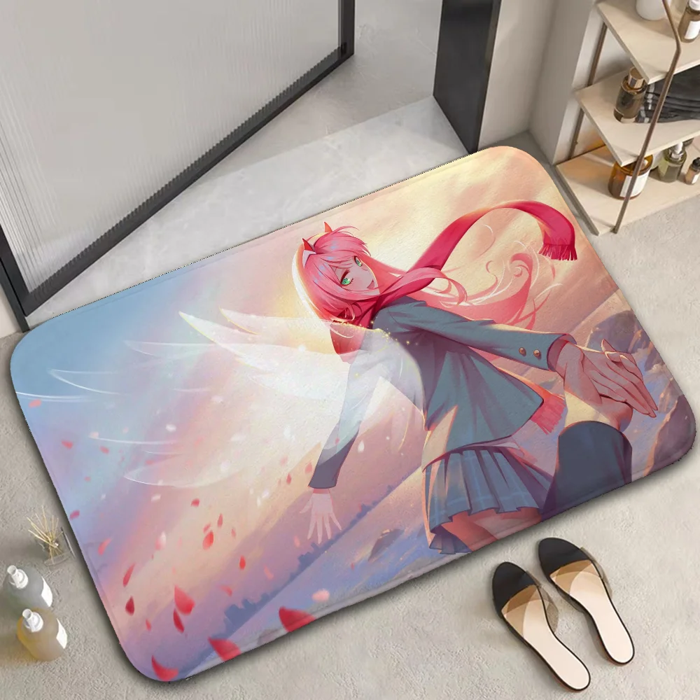 Zero Two Non-slip Mat Kitchen Rug Floor Mats Rugs House Entrance Mat Carpet for Kitchen Foot Door Bathroom Bath Prayer Home