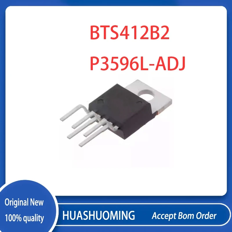 5Pcs/Lot  BTS412B2   BTS412       P3596L-ADJ P3596L  P3596LADJ   TO-220-5