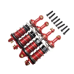 4pcs 67mm Metal Shock Absorber for MJX Hyper Go 1/14 14301 14302 14303 RC Car Upgrade Parts 