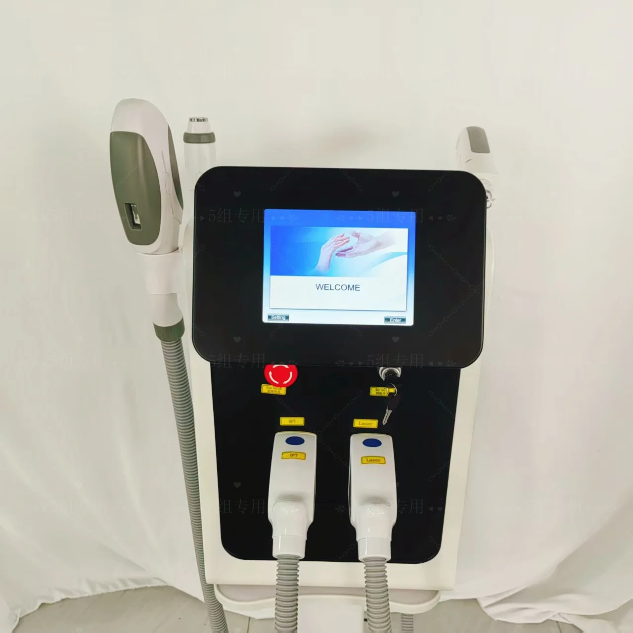 Best Selling 3 in 1 Multifunctional Hair Removal Picosecond Electron Light Machine Ipl RF Hair Removal/Color/Tattoo Removal