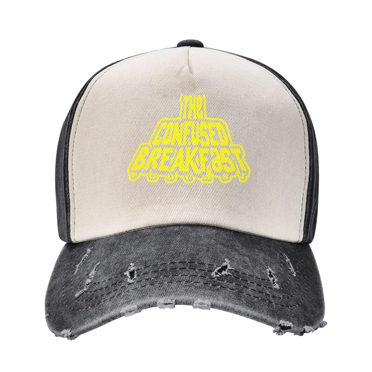 

The Confused Breakfast Logo Baseball Cap tactical cap cute New Hat Sun Hats For Women Men's