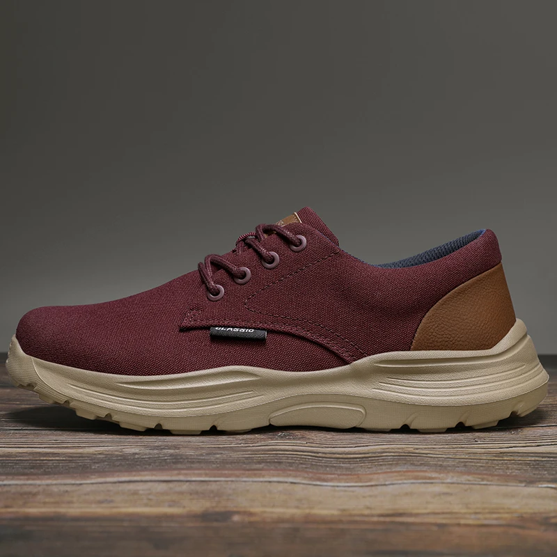 

thick-soled casual shoes men comfortable canvas shoes male mocassin Lightweight running shoes sneakers male walking shoes