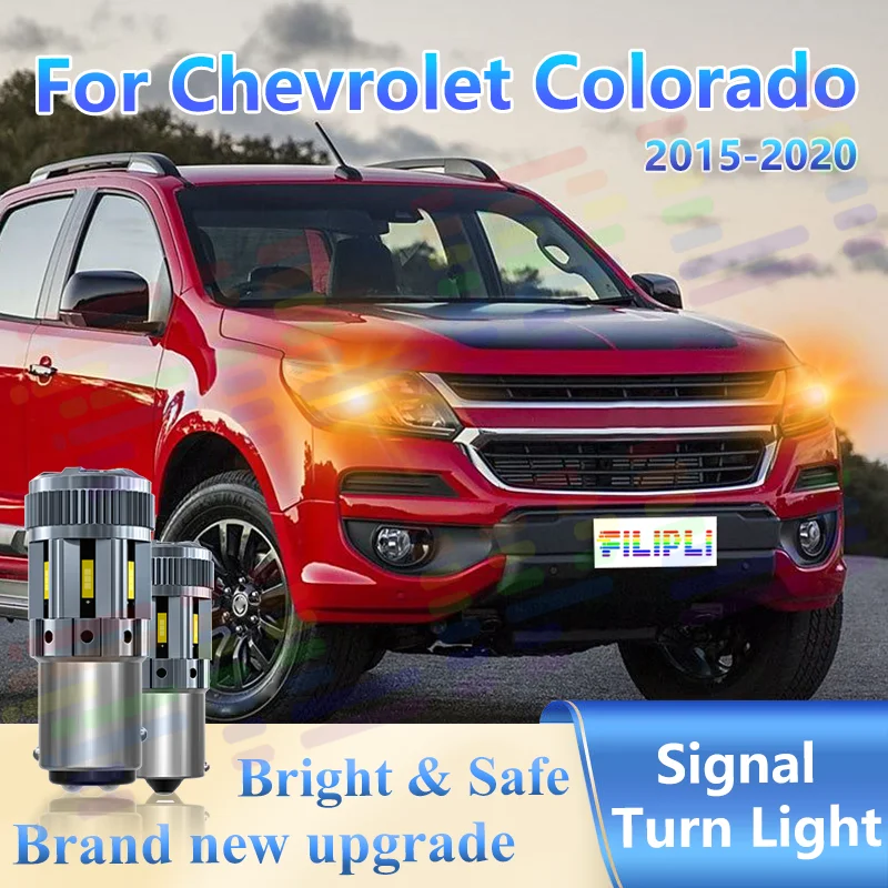 

For Chevrolet Colorado For 2015-2020 2PCS LED Side Mirror Turn Signal Indicator Lights Blinker 12V Dynamic Sequentia