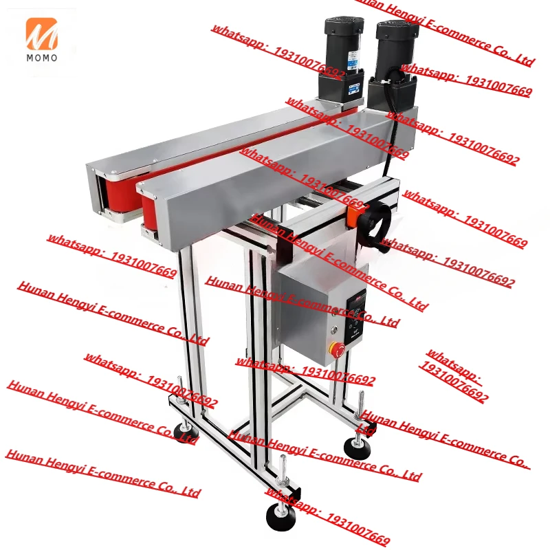 Cosmetic cream bottle conveyor clamp bottom printing conveyor