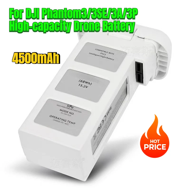 

4500mAh for DJI Phantom3/3SE/3A/3P High-capacity Drone Battery