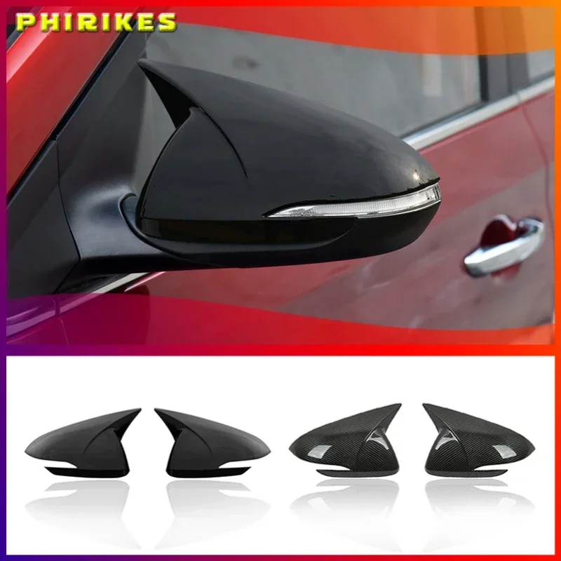 

Car Style Rearview Mirrors Cover Trim for Hyundai Elantra 2017-2020 Exterior Parts Stickers