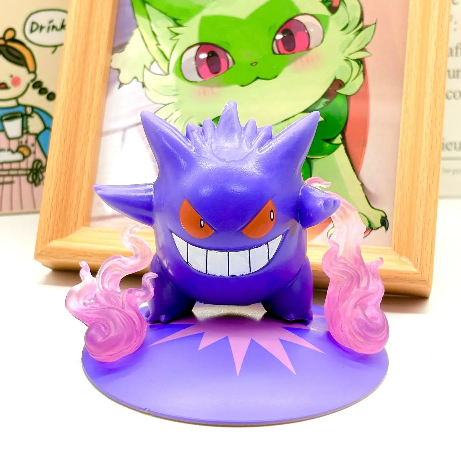 Pokémon Gengar fée Ibrahimovic Xiaozhi Version Kouga Ninja grenouille boîte aveugle à la main bureau ornement cadeau d'anniversaire