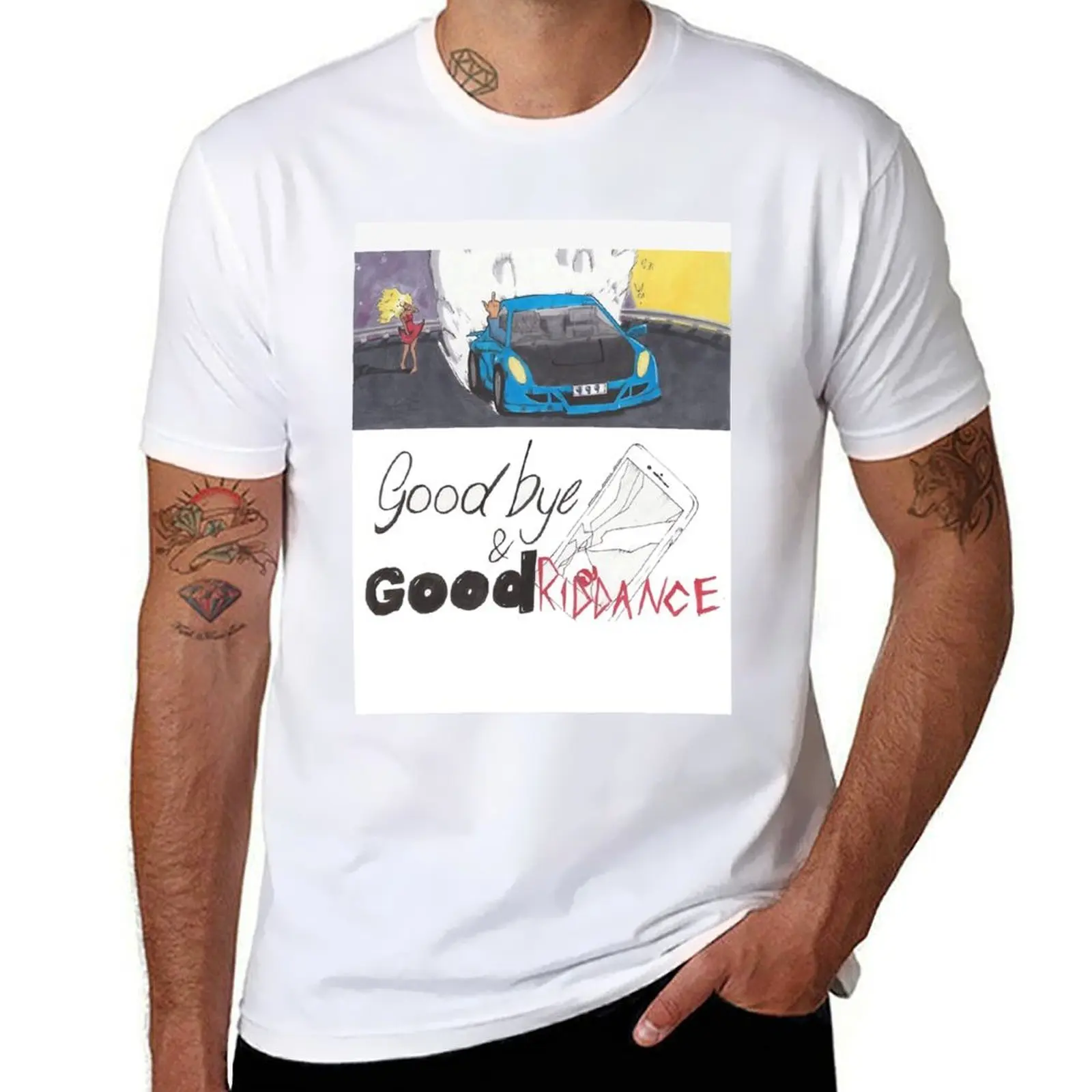 Good Bye For Fans T-Shirt summer tops valentines boutique clothes men clothing