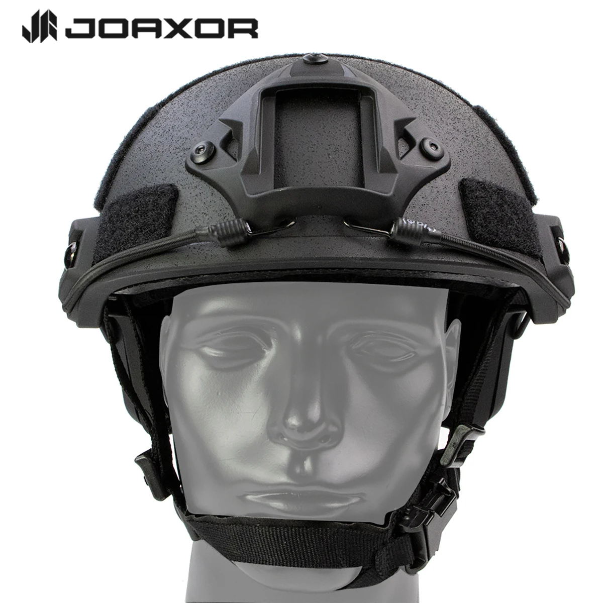 JOAOXR FAST MH Fiberglass Airsoft Helmet w/ NVG Mount & Side Rail Special Combat Training Team Weight 1.5kg