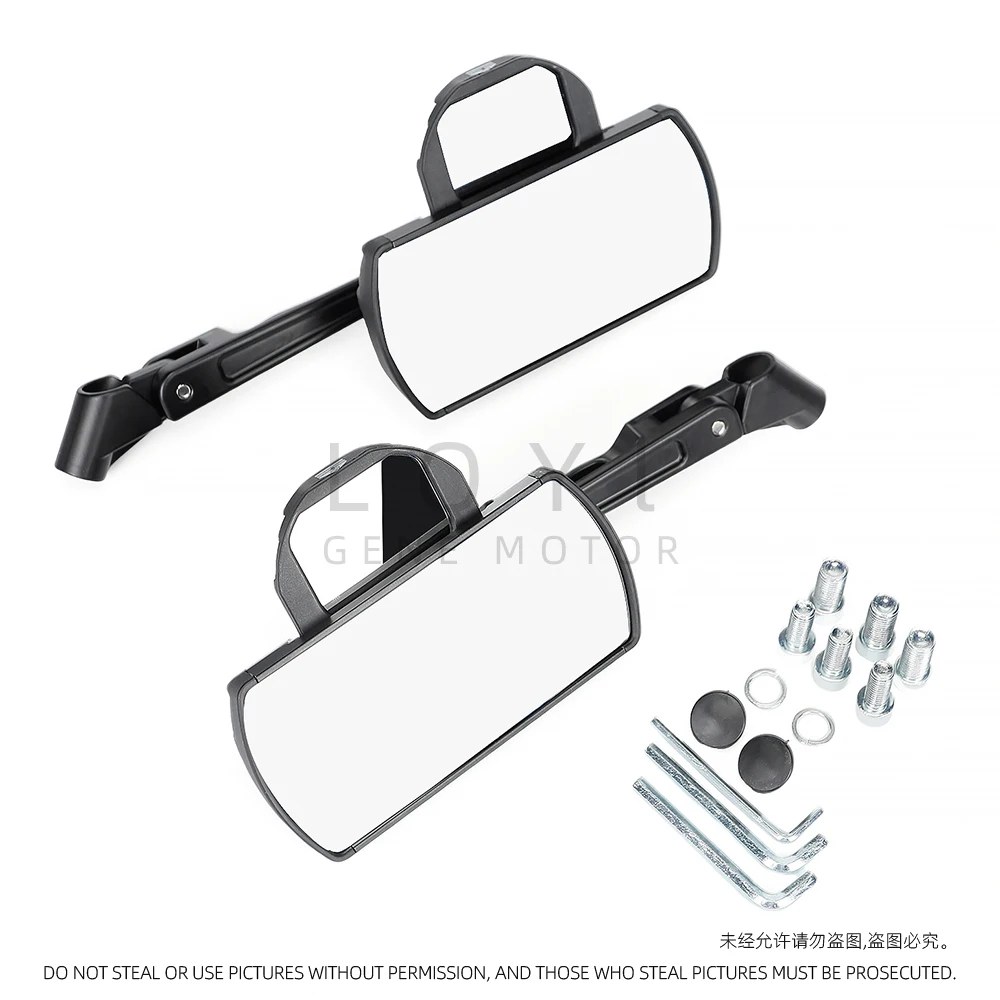 

Universal 8mm 10mm aluminum Rearview Mirrors Motorcycle Motocross Scooter Motorbike Side Mirror Anti Reflective Small Mirror